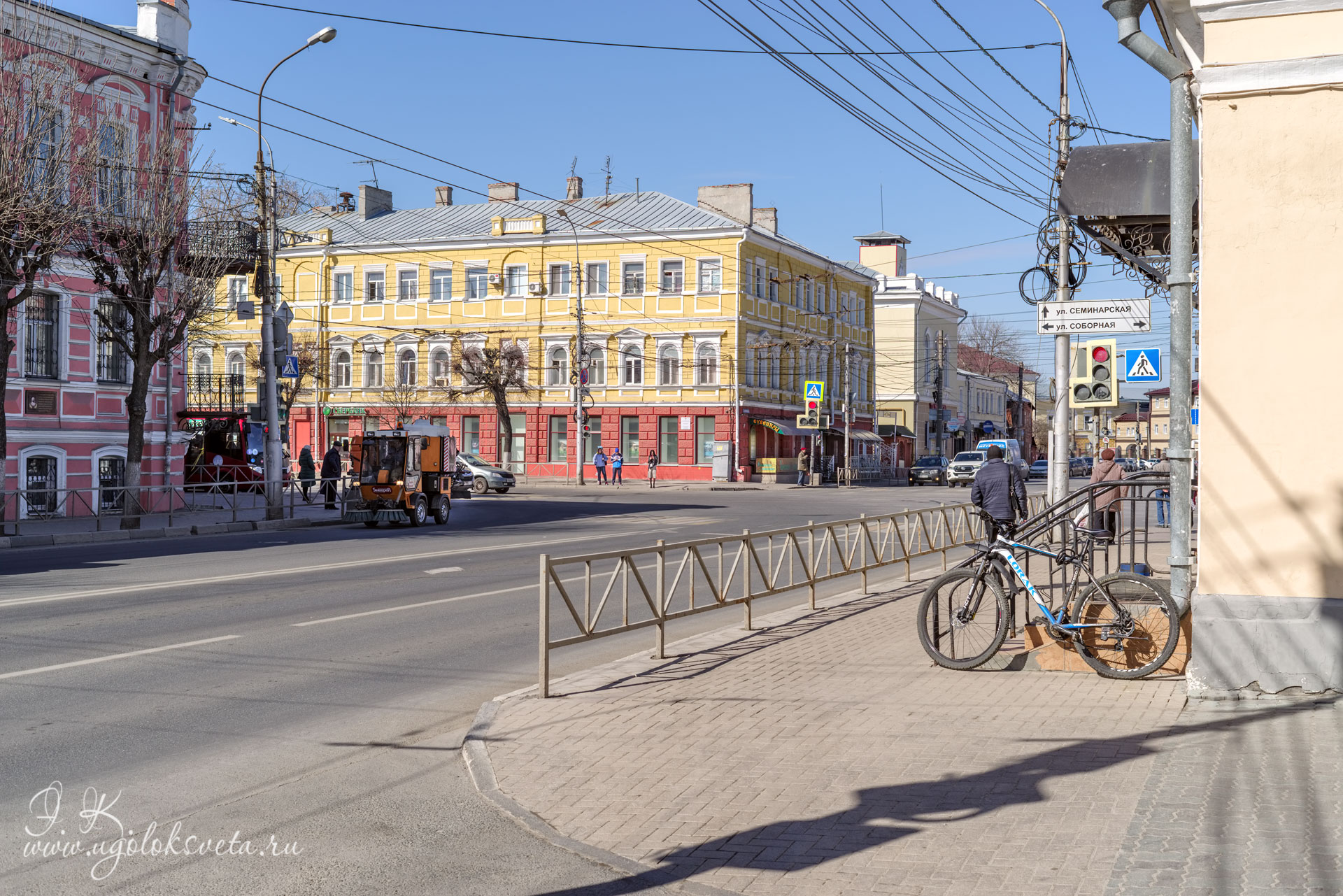 Пересечение улиц Семинарской и Соборной